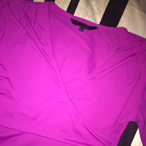 Eva Alexander ruched Maternity top blouse Size 10 - Picture 3 of 6